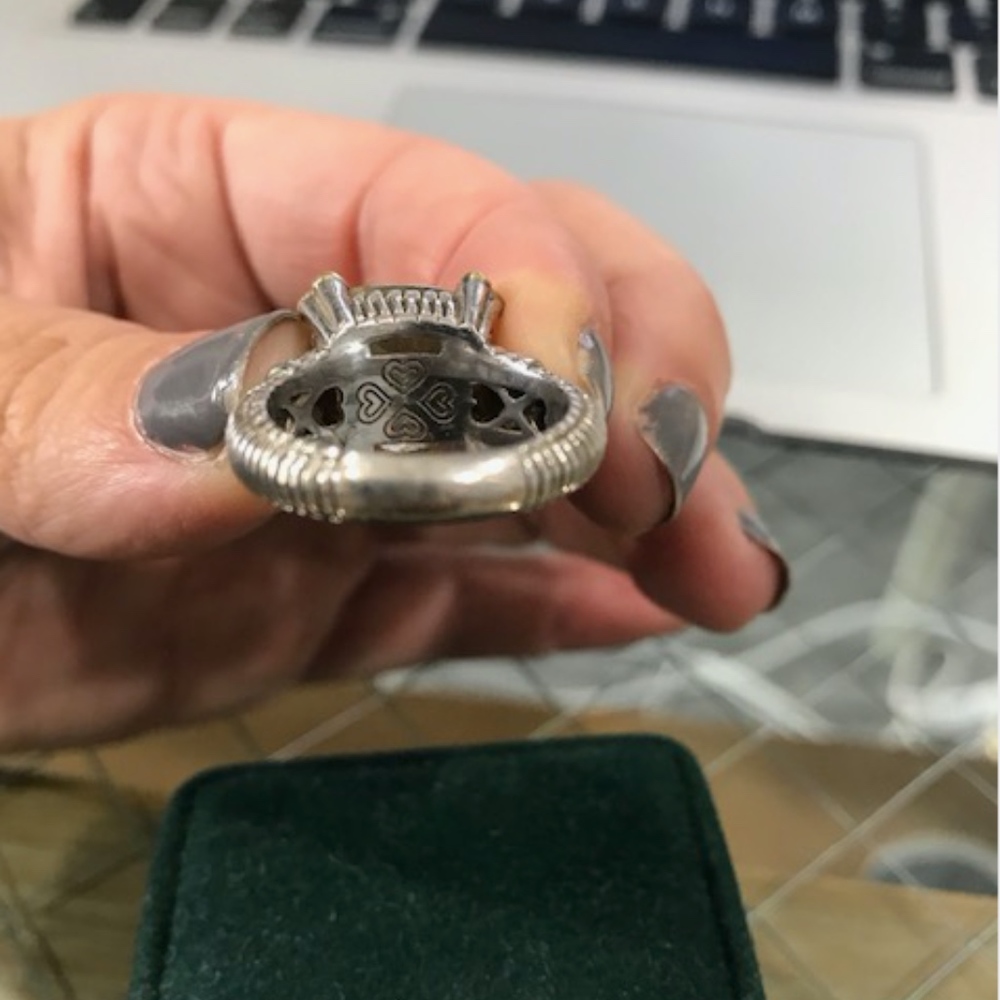 Judith Ripka Cocktail Ring - Picture 4 of 8